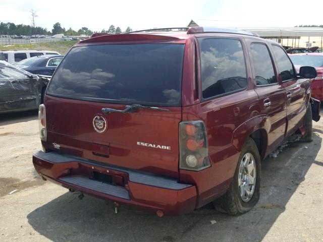 1GYEC63T03R231013 - 2003 CADILLAC ESCALADE L BURGUNDY photo 4