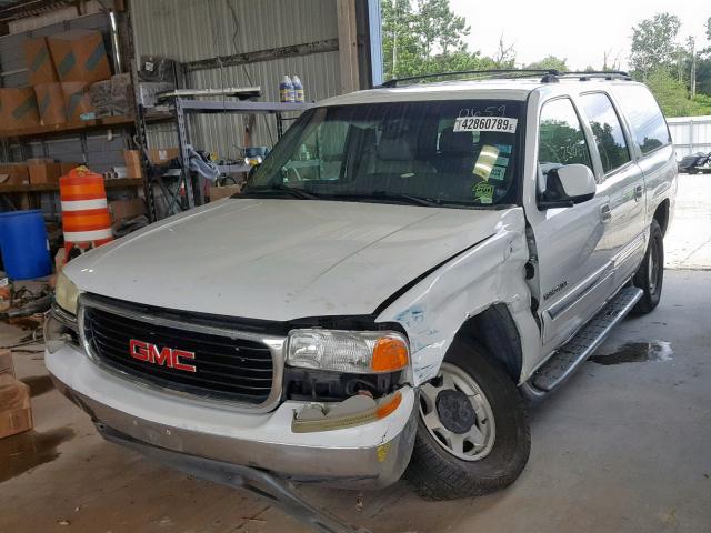 3GKEC16Z13G120659 - 2003 GMC YUKON XL C WHITE photo 2