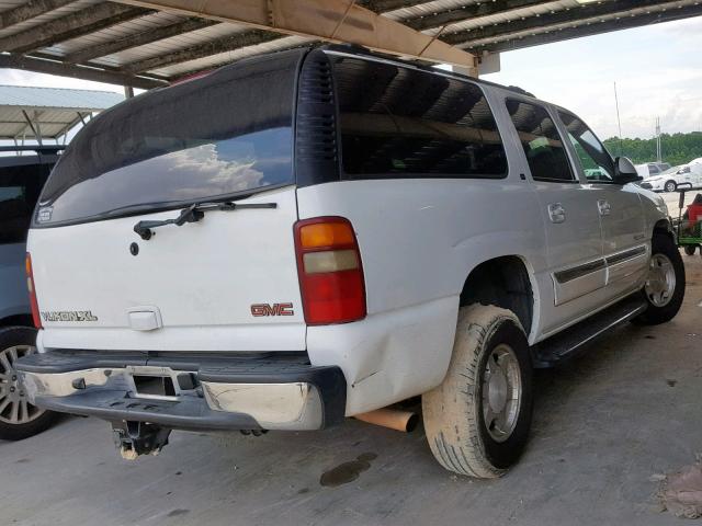 3GKEC16Z13G120659 - 2003 GMC YUKON XL C WHITE photo 4