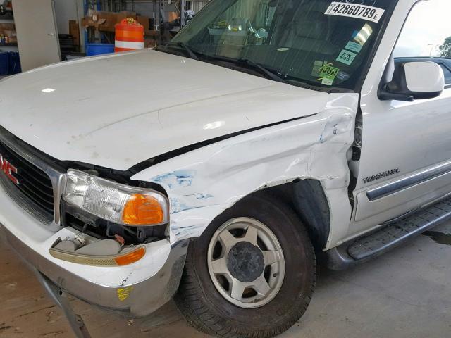 3GKEC16Z13G120659 - 2003 GMC YUKON XL C WHITE photo 9