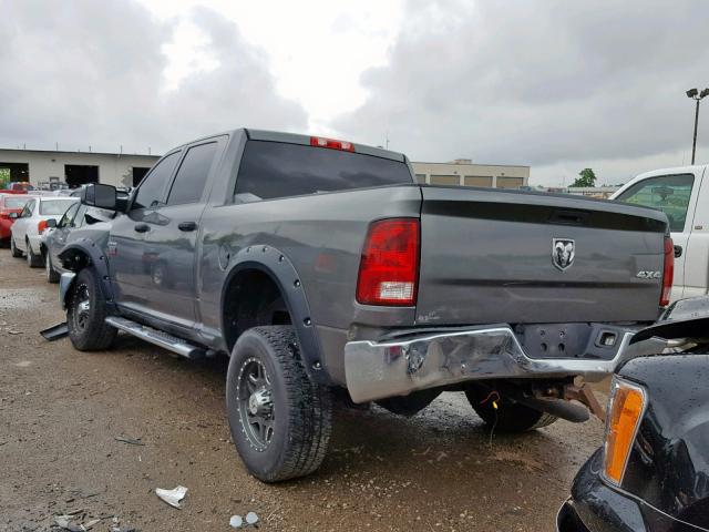 3D7UT2CL0BG557408 - 2011 DODGE RAM 2500 GRAY photo 3