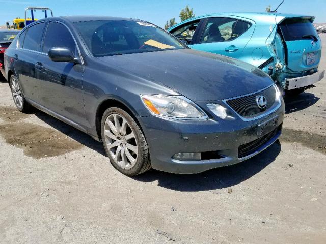 JTHBH96S965000829 - 2006 LEXUS GS 300 GRAY photo 1