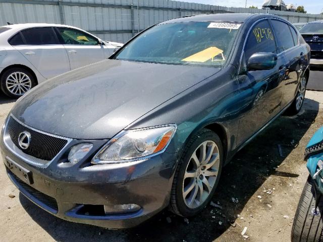 JTHBH96S965000829 - 2006 LEXUS GS 300 GRAY photo 2