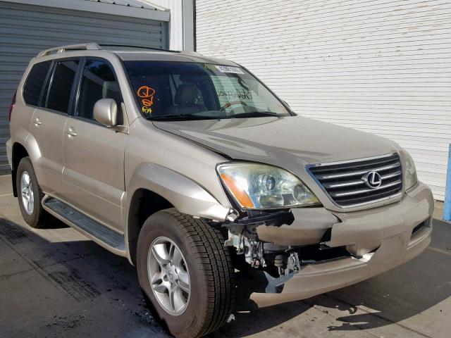 JTJBT20X560124618 - 2006 LEXUS GX 470 GOLD photo 1