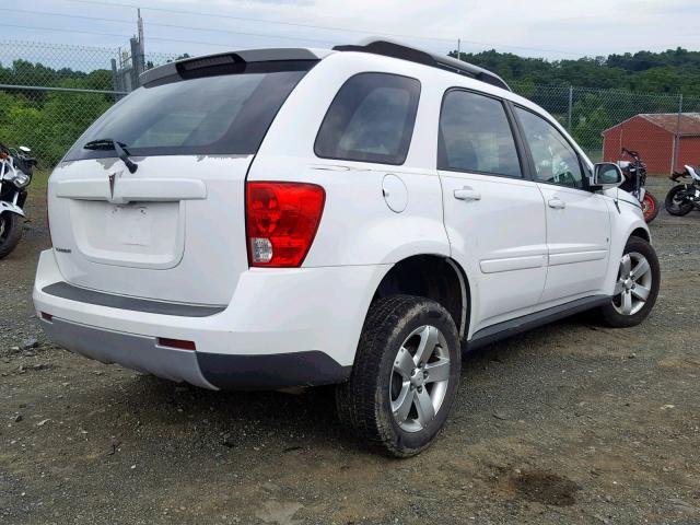 2CKDL63F866206171 - 2006 PONTIAC TORRENT WHITE photo 4