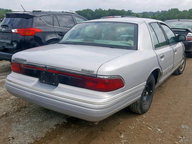 2MELM74W0VX702691 - 1997 MERCURY GRAND MARQ SILVER photo 4