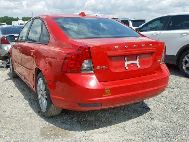 YV1MS382X92452374 - 2009 VOLVO S40 2.4I RED photo 3