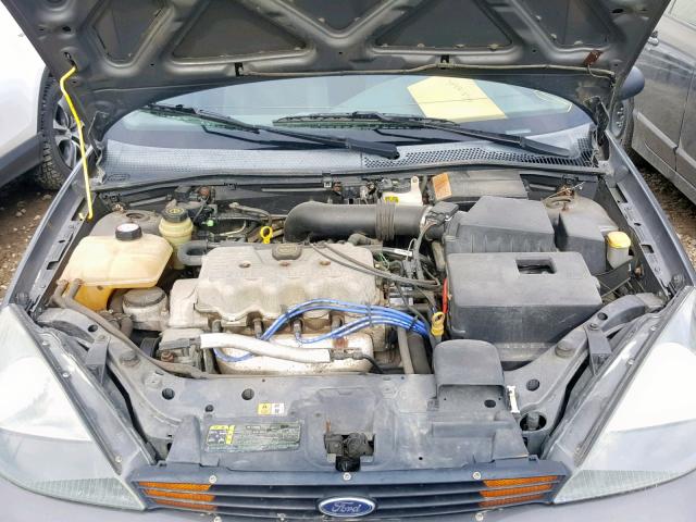 1FAFP34P23W256307 - 2003 FORD FOCUS SE GRAY photo 7