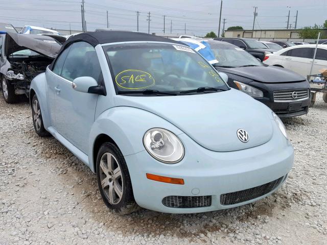 3VWRF31Y36M327569 - 2006 VOLKSWAGEN NEW BEETLE Mavi foto 1