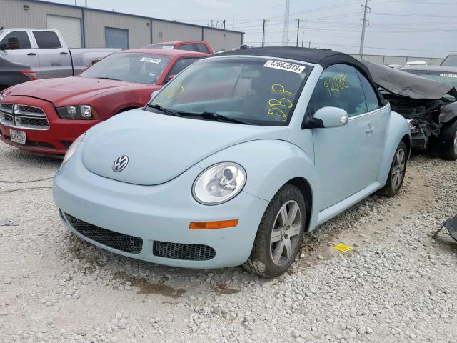 3VWRF31Y36M327569 - 2006 VOLKSWAGEN NEW BEETLE Mavi foto 2