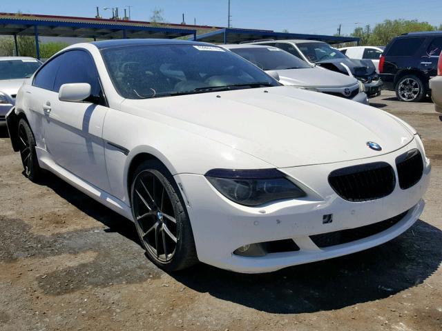 WBAEA5C50ACV92875 - 2010 BMW 650 I WHITE photo 1