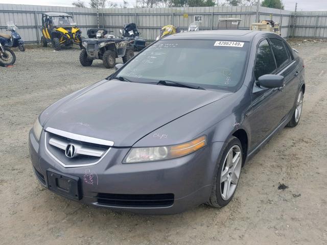 19UUA66206A048046 - 2006 ACURA 3.2TL GRAY photo 2