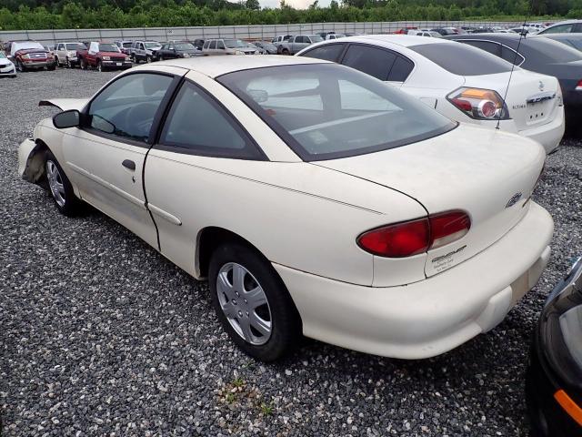 1G1JC1243V7279422 - 1997 CHEVROLET CAVALIER B WHITE photo 3