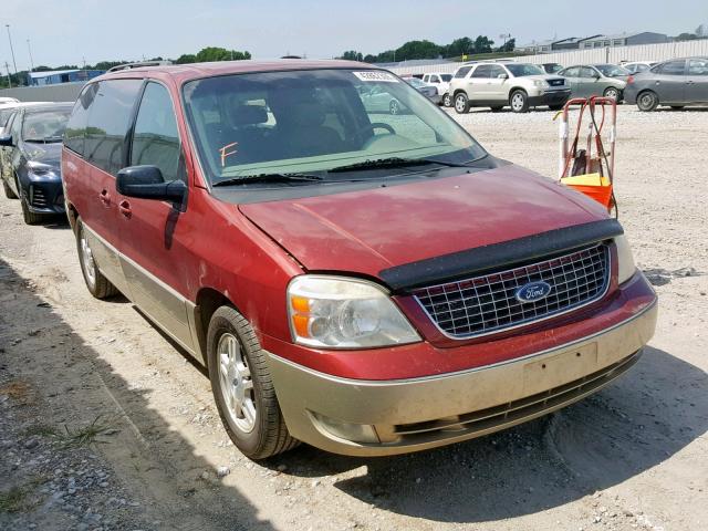 2FMDA58284BB24180 - 2004 FORD FREESTAR L RED photo 1