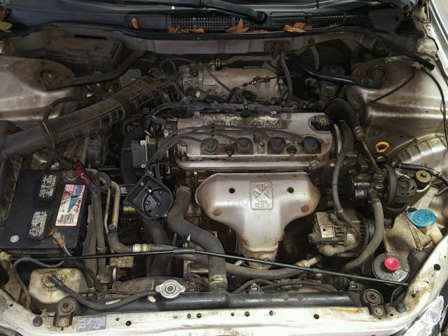 1HGCF86691A037230 - 2001 HONDA ACCORD VAL SILVER photo 7