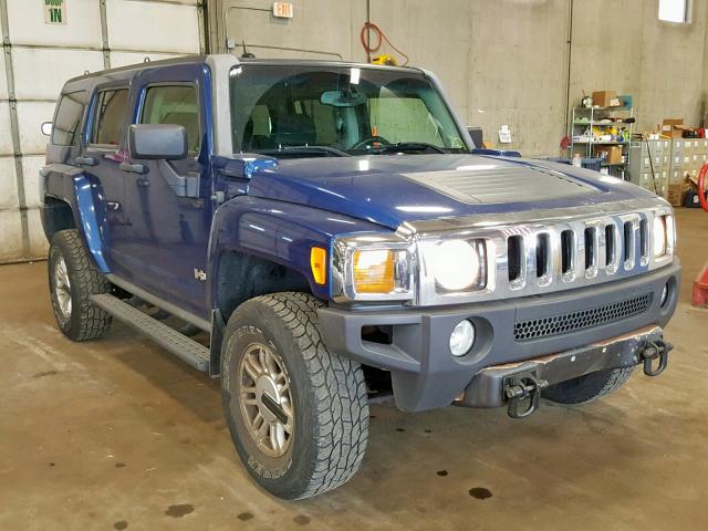 5GTDN136968133867 - 2006 HUMMER H3 BLUE photo 1