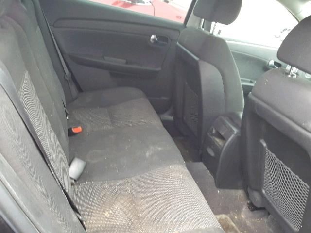 1G1ZH57B98F215236 - 2008 CHEVROLET MALIBU 1LT BLACK photo 6