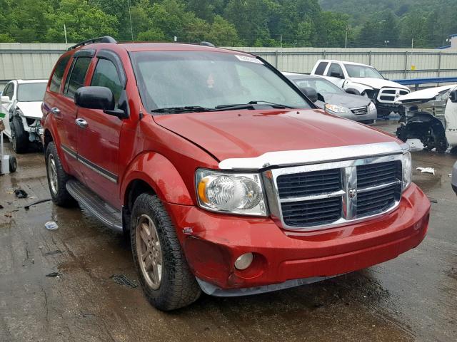 1D8HB48NX7F558418 - 2007 DODGE DURANGO SL RED photo 1