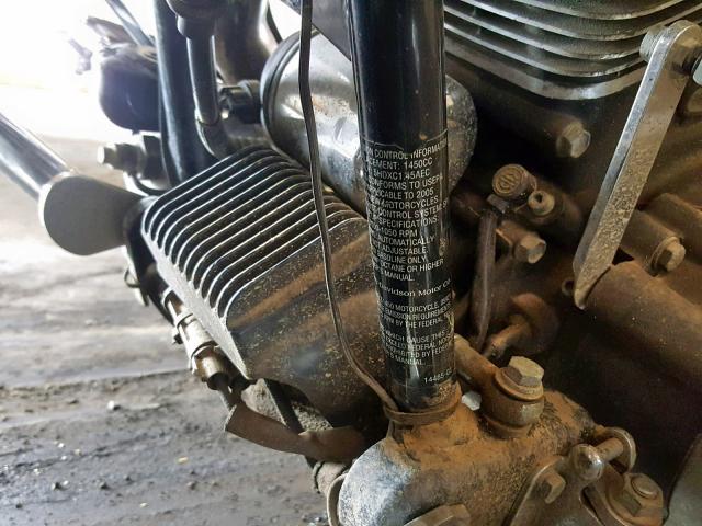 1HD1FCW105Y606927 - 2005 HARLEY-DAVIDSON FLHTCUI BLACK photo 10