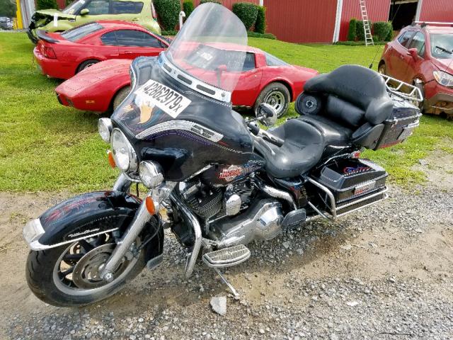 1HD1FCW105Y606927 - 2005 HARLEY-DAVIDSON FLHTCUI BLACK photo 2