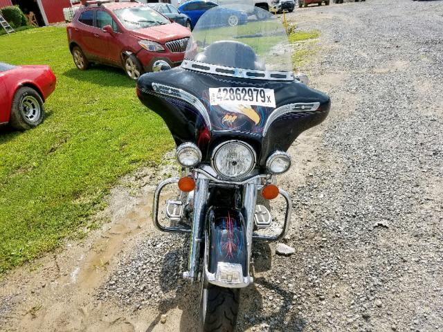 1HD1FCW105Y606927 - 2005 HARLEY-DAVIDSON FLHTCUI BLACK photo 9