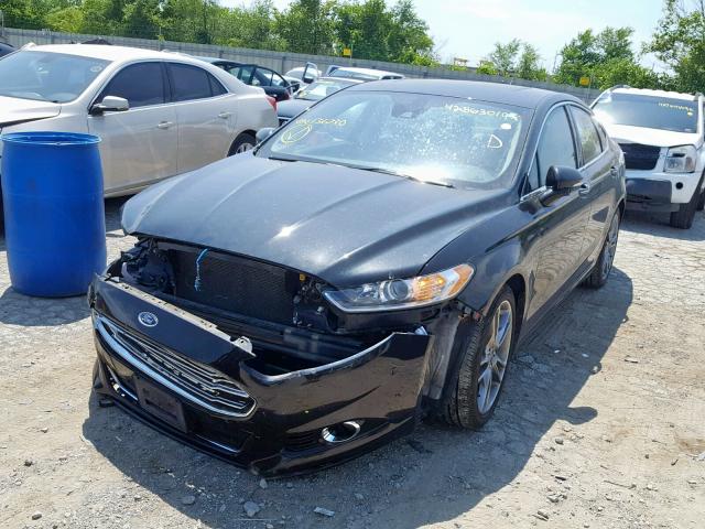 3FA6P0K92FR136730 - 2015 FORD FUSION TIT BLACK photo 2