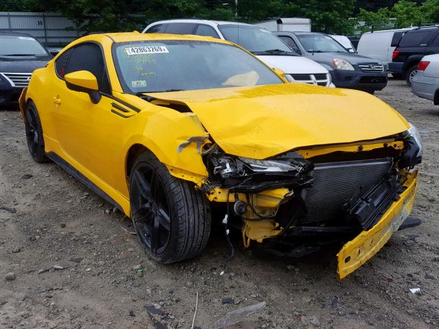 JF1ZNAA17F8705061 - 2015 TOYOTA SCION FR-S YELLOW photo 1