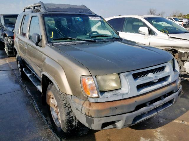 5N1ED28T41C589747 - 2001 NISSAN XTERRA XE GREEN photo 1