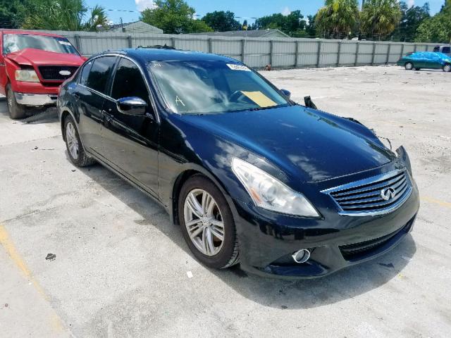 JN1CV6AP5DM303547 - 2013 INFINITI G37 BASE BLACK photo 1