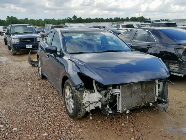 3MZBM1V73FM151507 - 2015 MAZDA 3 TOURING BLUE photo 1