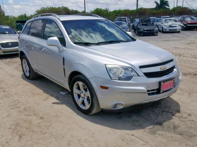 3GNAL4EK3DS621848 - 2013 CHEVROLET CAPTIVA LT SILVER photo 1