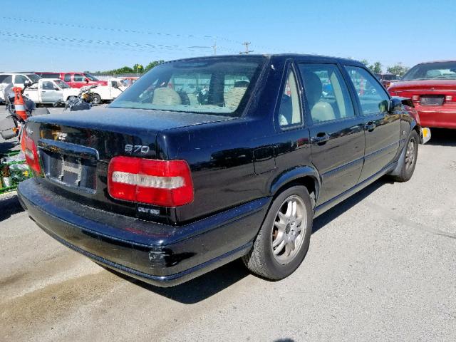 YV1LS56D2Y2662235 - 2000 VOLVO S70 GLT BLACK photo 4