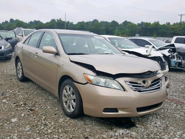 4T1BB46K79U067943 - 2009 TOYOTA CAMRY HYBR BEIGE photo 1