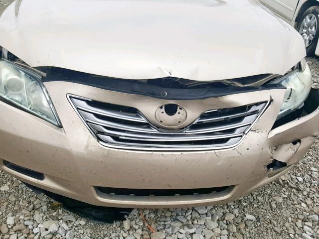 4T1BB46K79U067943 - 2009 TOYOTA CAMRY HYBR BEIGE photo 9