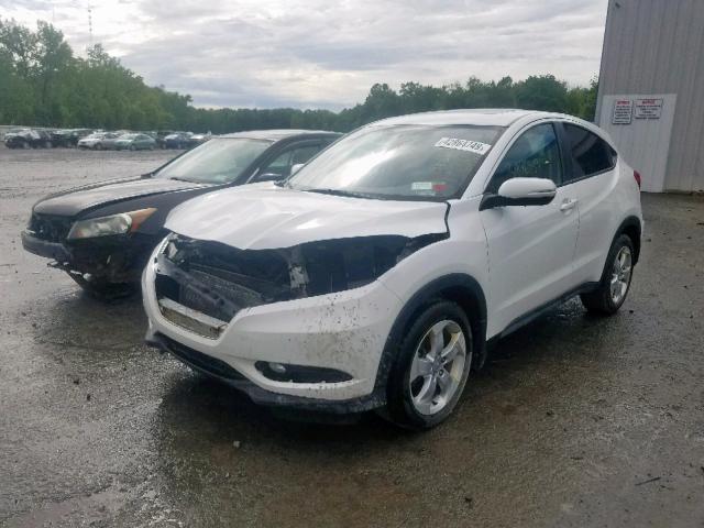 3CZRU6H51GM733318 - 2016 HONDA HR-V EX WHITE photo 2