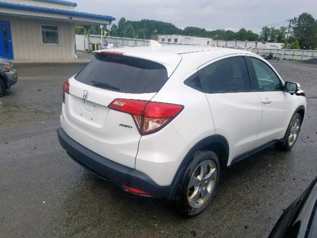 3CZRU6H51GM733318 - 2016 HONDA HR-V EX WHITE photo 3