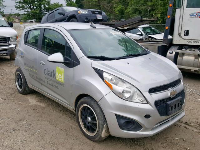 KL8CB6S94DC554516 - 2013 CHEVROLET SPARK LS SILVER photo 1