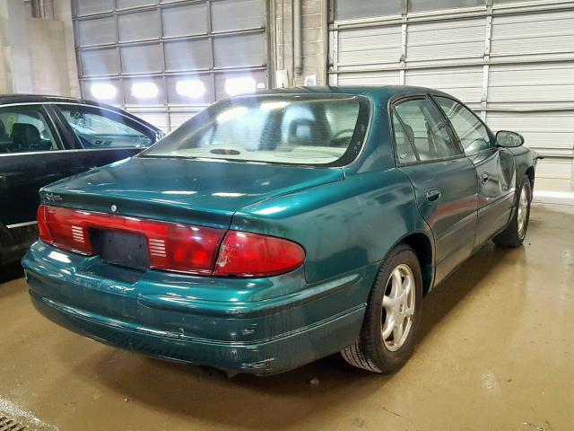 2G4WB55K0Y1333516 - 2000 BUICK REGAL LS GREEN photo 4