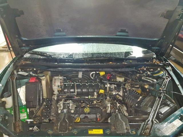 2G4WB55K0Y1333516 - 2000 BUICK REGAL LS GREEN photo 7