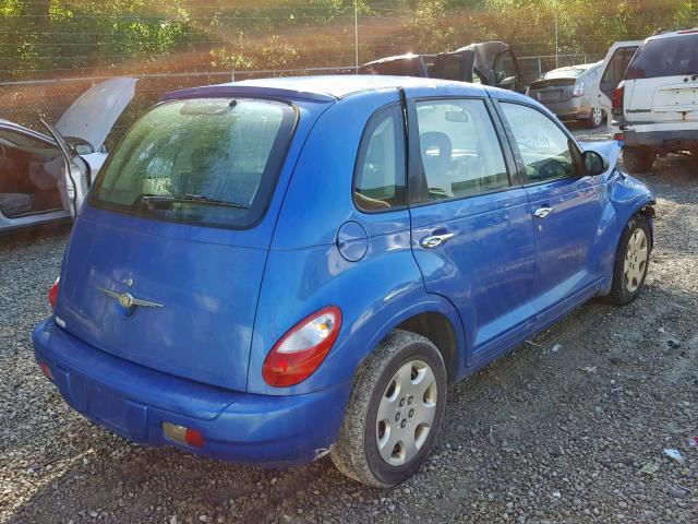 3A4FY48B16T237733 - 2006 CHRYSLER PT CRUISER BLUE photo 4