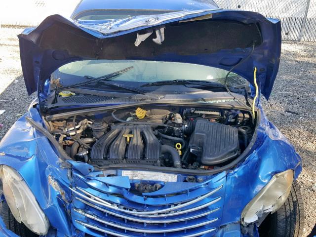 3A4FY48B16T237733 - 2006 CHRYSLER PT CRUISER BLUE photo 7