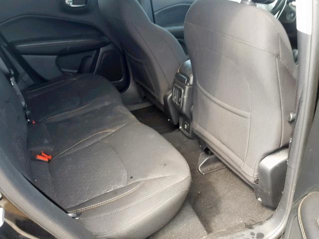 3C4NJCAB6HT597934 - 2017 JEEP COMPASS SP შავი ფოტო 6