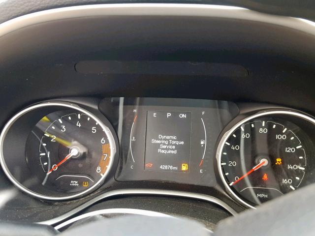 3C4NJCAB6HT597934 - 2017 JEEP COMPASS SP შავი ფოტო 8