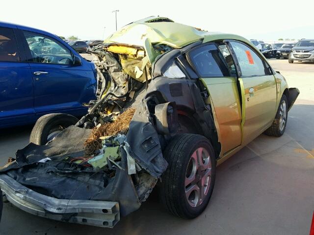 1G8AV12F44Z152405 - 2004 SATURN ION LEVEL GREEN photo 4