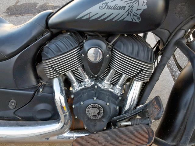 56KTCDAA1H3343133 - 2017 INDIAN MOTORCYCLE CO. CHIEFTAIN BLACK photo 7