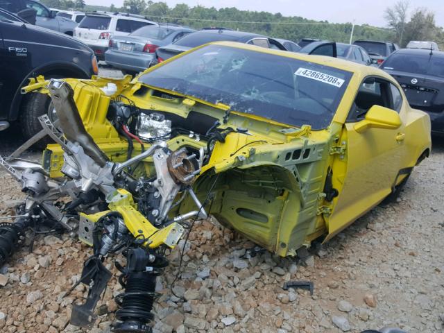 1G1FK1R61J0162697 - 2018 CHEVROLET CAMARO ZL1 黄色 照片 2