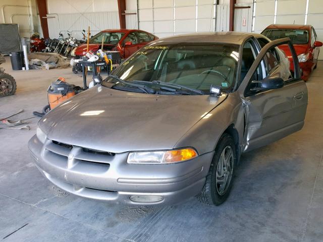 1B3EJ56H3WN119896 - 1998 DODGE STRATUS ES GRAY photo 2