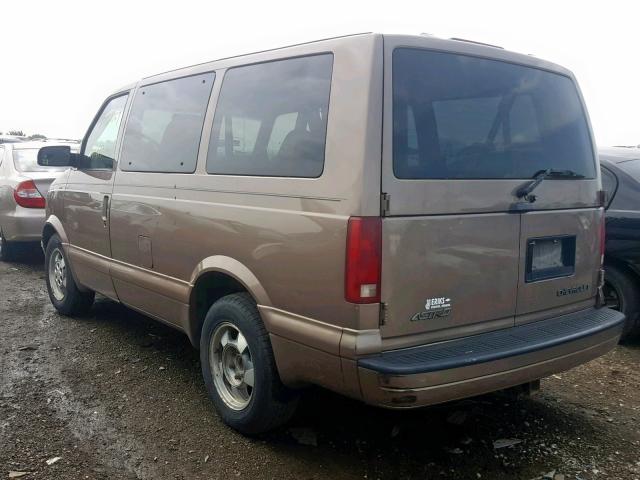 1GNDM19X83B102805 - 2003 CHEVROLET ASTRO TAN photo 3