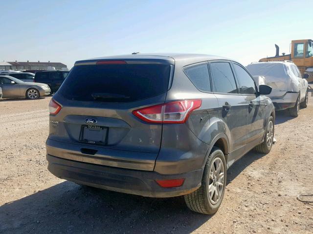 1FMCU0F71EUA13146 - 2014 FORD ESCAPE S GRAY photo 4