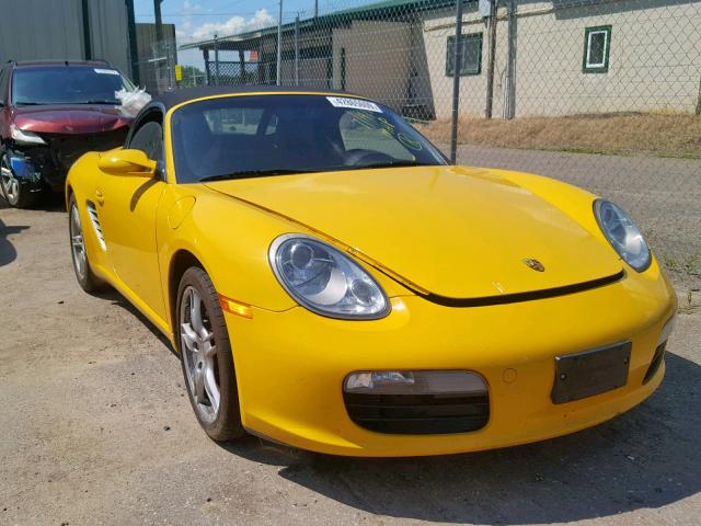 WP0CA29886U711428 - 2006 PORSCHE BOXSTER YELLOW photo 1